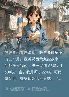 我啃馒头救婆婆，小舅却卖假药，反手让他跪地求饶